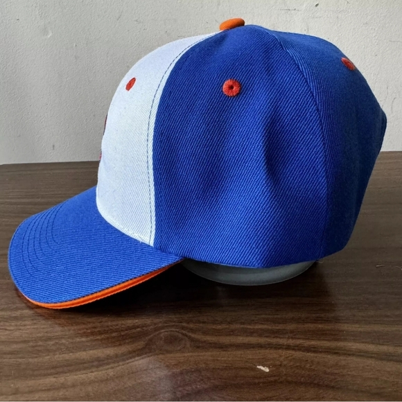BROOKLYN CYCLONES BASEBALL HAT SNAPBACK BLUE WHITE ORANGE CAP ADJUSTABLE OSFA - Picture 4 of 7